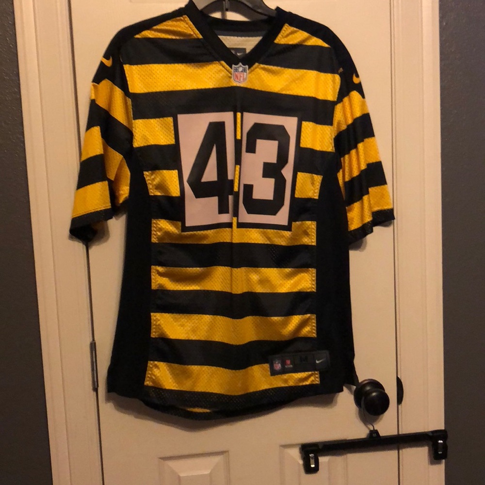 STEELERS Troy Polamalu Jailbreak jersey Size M